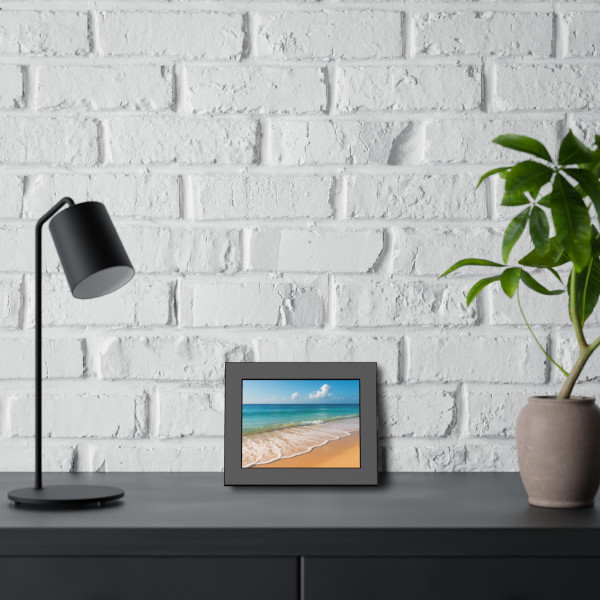 Serene Coastal Bliss - Framed Paper Posters