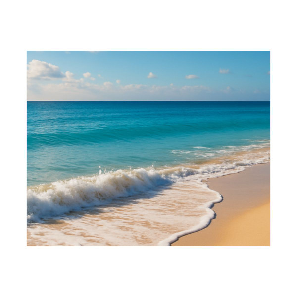Serene Coastal Bliss - Matte Horizontal Posters