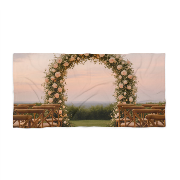 Ethereal Garden Bliss - Beach Towel