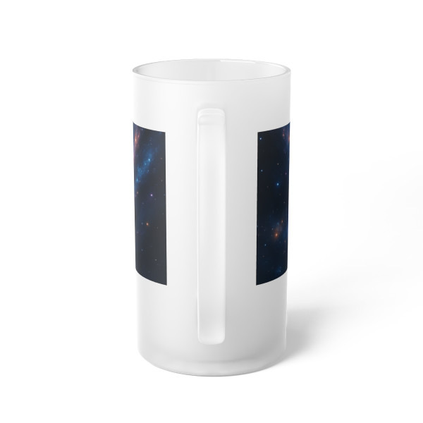 Celestial Spellbinder - Frosted Glass Beer Mug