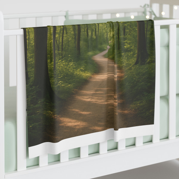 Path of Enlightenment - Baby Swaddle Blanket