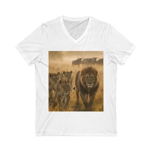 Dawn Stalkers - Unisex Jersey Short Sleeve V-Neck Tee
