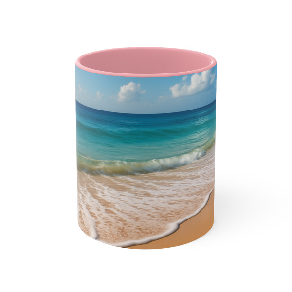 Serene Coastal Bliss - Accent Mugs