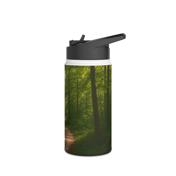 Path of Enlightenment - Stainless Steel Water Bottle, Standard Lid