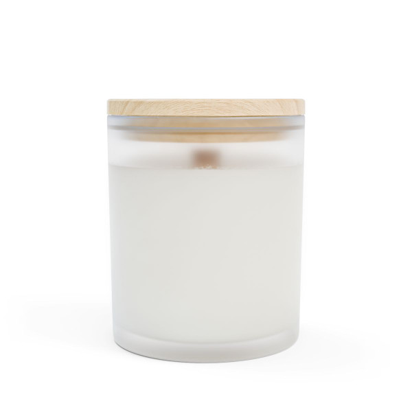 Path of Enlightenment - Frosted Glass Candle, 11oz