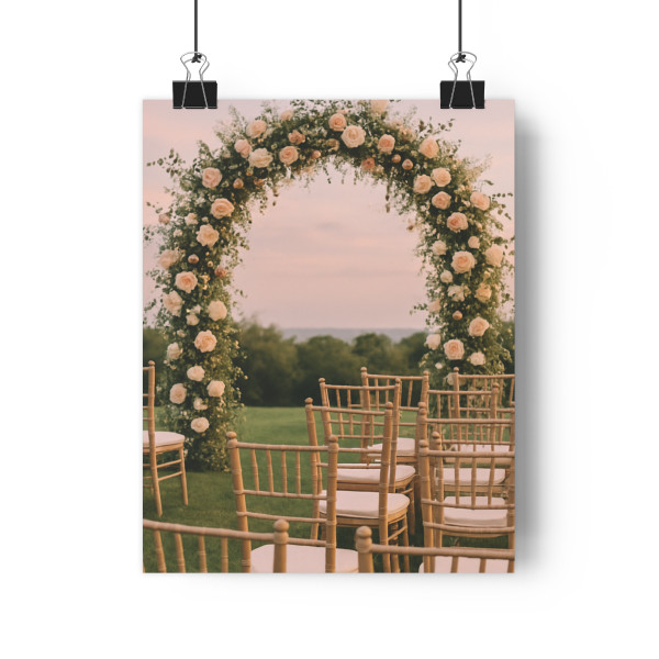 Ethereal Garden Bliss - Paper Poster