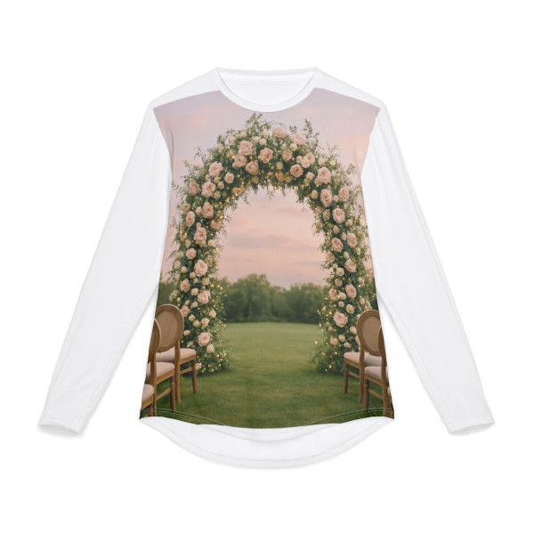 Ethereal Garden Bliss - Men's UV Protection Long Sleeve Shirt (AOP)