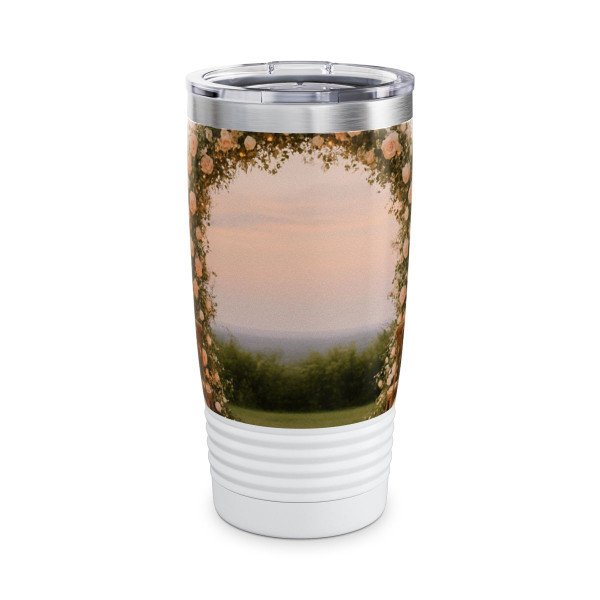 Ethereal Garden Bliss - Ringneck Tumbler, 20oz