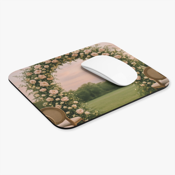 Ethereal Garden Bliss - Mouse Pad (Rectangle)