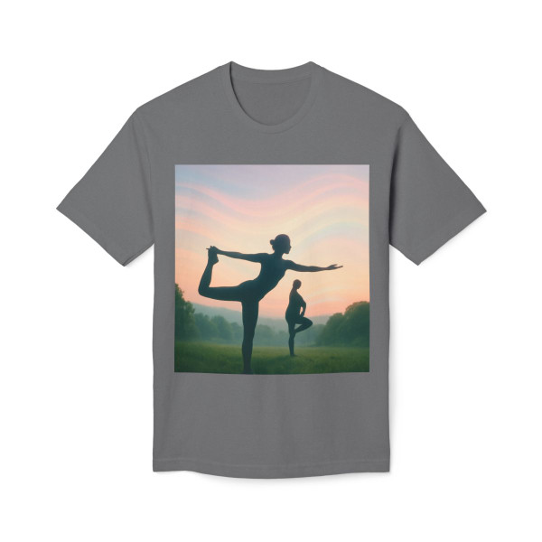 Serenity in Motion - Unisex Midweight T-shirt, Made in US