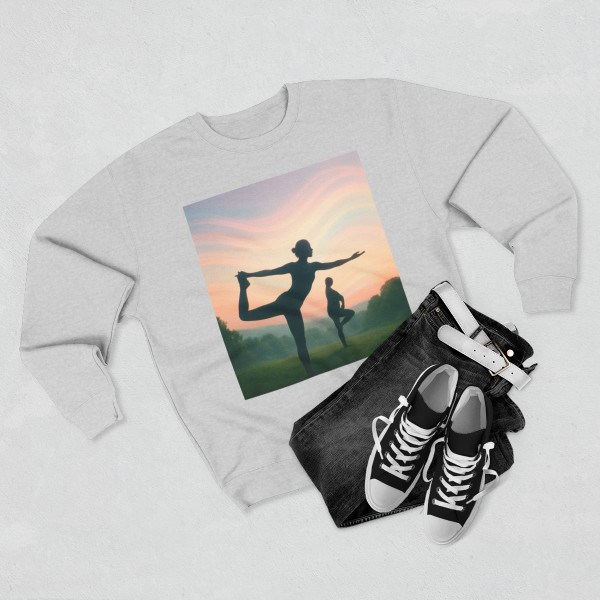 Serenity in Motion - Unisex Crewneck Sweatshirt