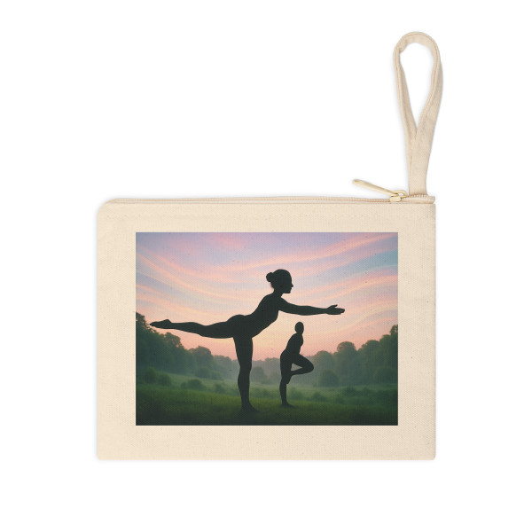 Serenity in Motion - Accessory Zipper Pouch
