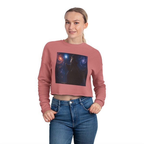 Celestial Spellbinder - Women's Cropped Sweatshirt