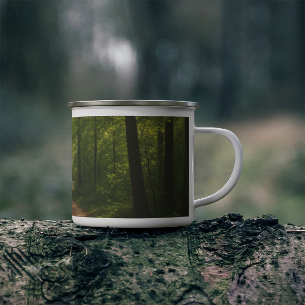 Path of Enlightenment - Enamel Camping Mug