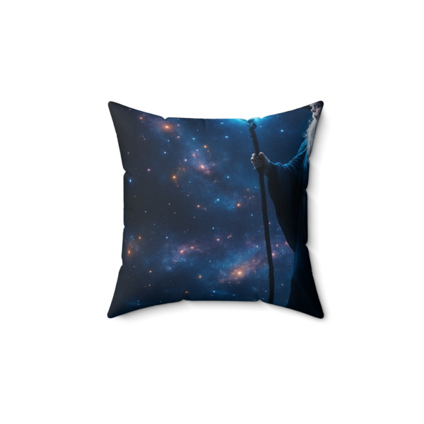 Celestial Spellbinder - Faux Suede Square Pillow