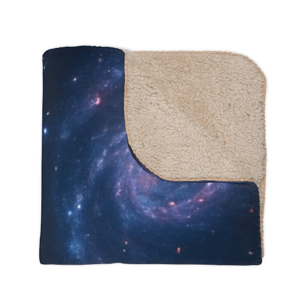Celestial Spellbinder - Tan Sherpa Blanket