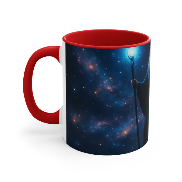 Celestial Spellbinder - Colorful Accent Mugs, 11oz