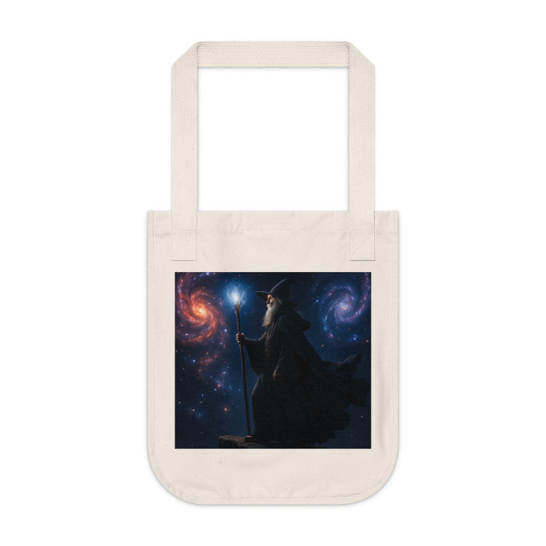 Celestial Spellbinder - Organic Canvas Tote Bag