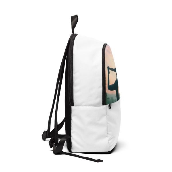 Serenity in Motion - Unisex Fabric Backpack