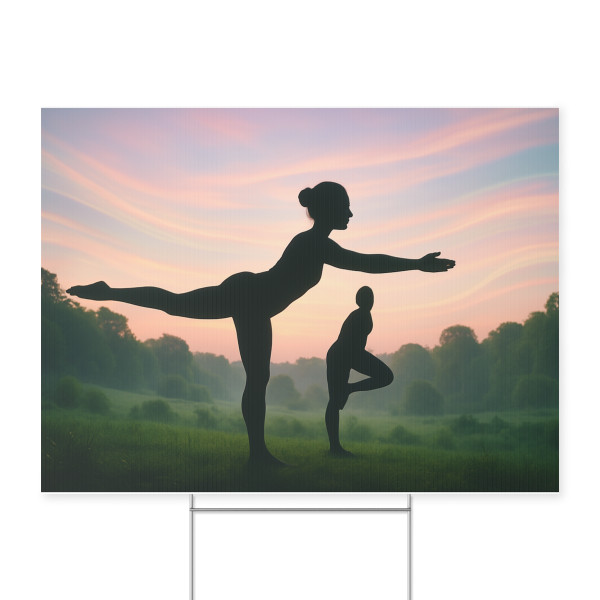 Serenity in Motion - Yard Sign