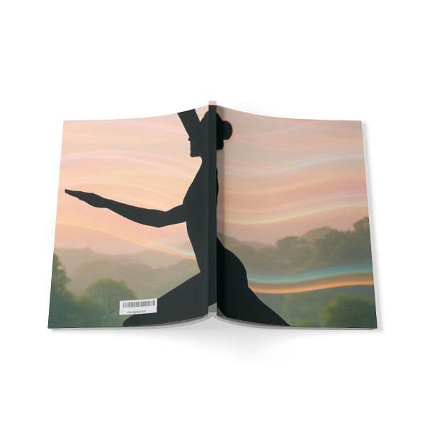 Serenity in Motion - Softcover Notebook, A5