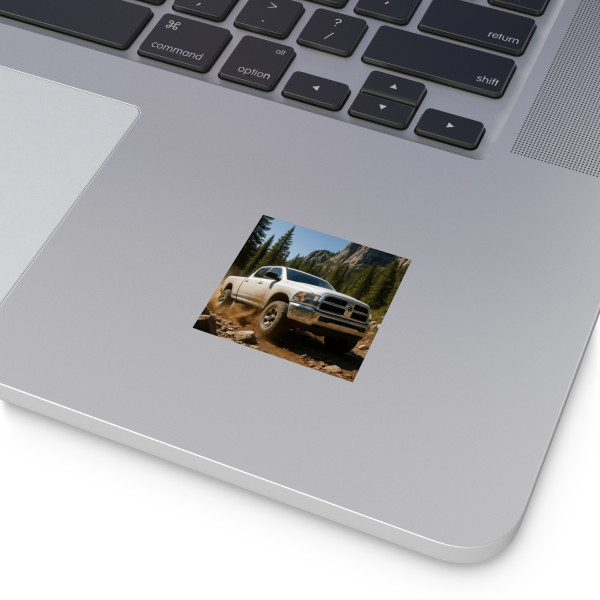 Mountain Beast - Square Stickers, Indoor\Outdoor