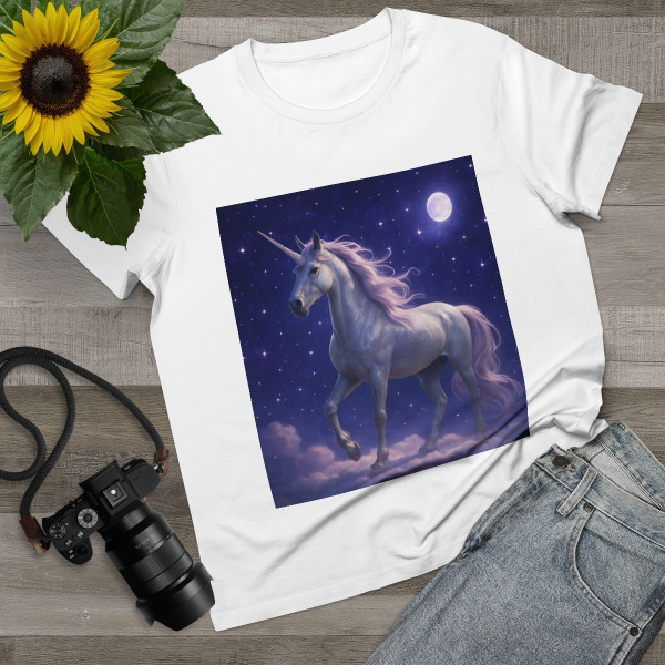 Celestial Unicorn Dreams - Women’s Maple Tee 