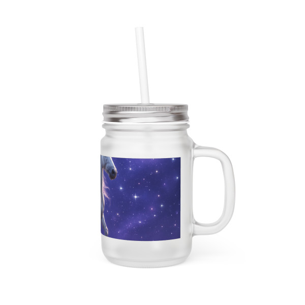 Celestial Unicorn Dreams - Mason Jar