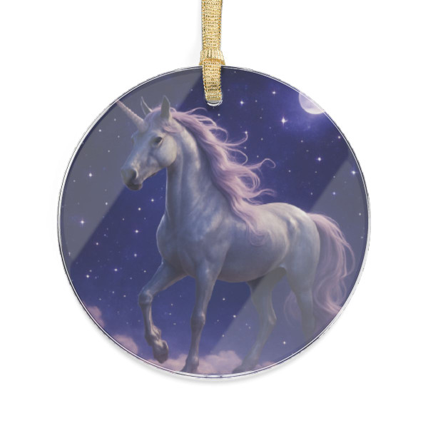 Celestial Unicorn Dreams - Acrylic Ornaments