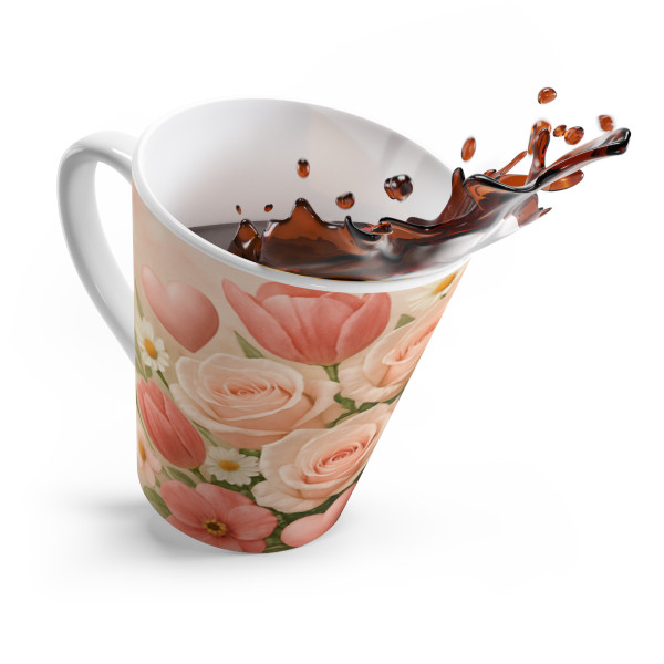 Love in Bloom - Latte Mug