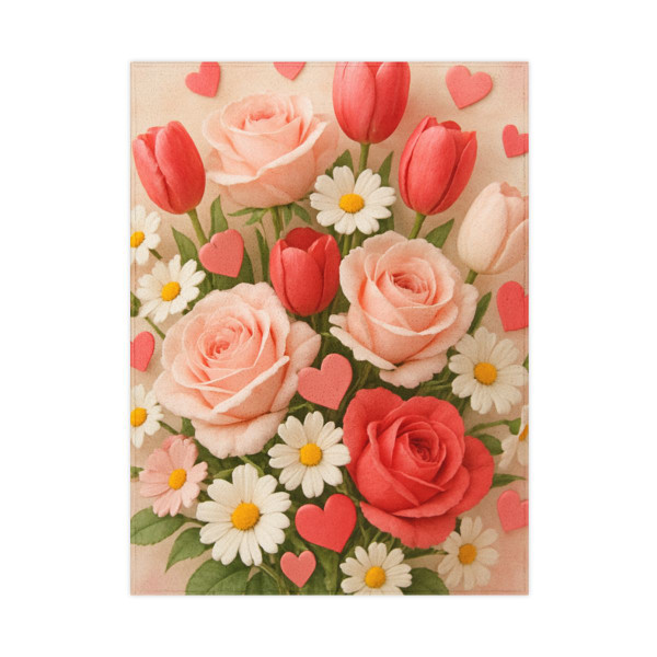 Love in Bloom - Toddler Blanket