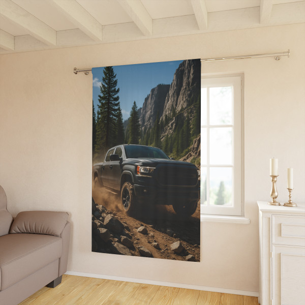 Mountain Beast - Window Curtains (1 Piece)