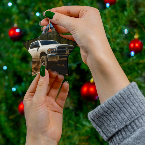 Mountain Beast - Ceramic Ornament, 4 Shapes