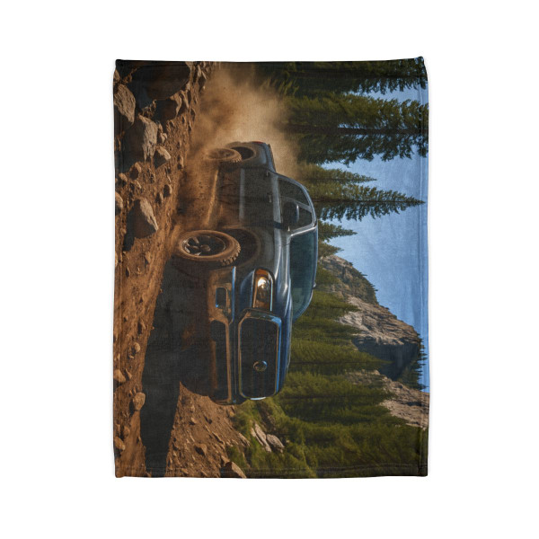 Mountain Beast - Soft Polyester Blanket
