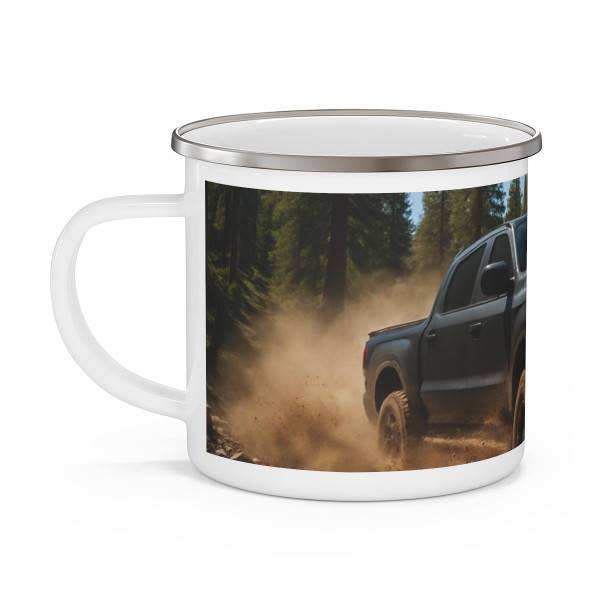 Mountain Beast - Enamel Camping Mug