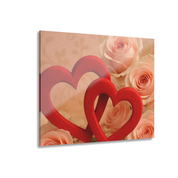 Eternal Love Blossoms - Acrylic Prints (French Cleat Hanging) 