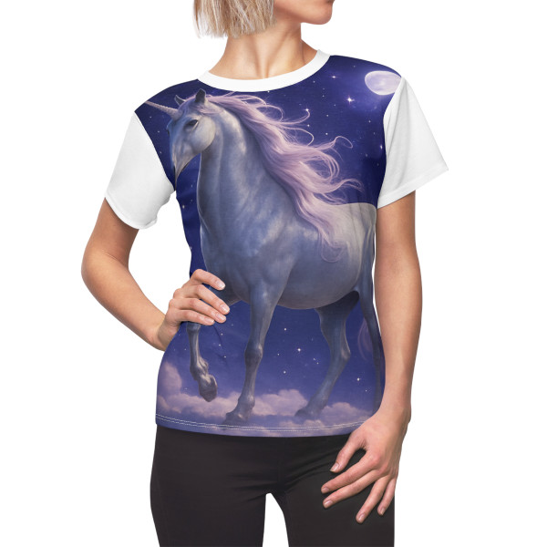 Celestial Unicorn Dreams - Women's Cut & Sew Tee (AOP)