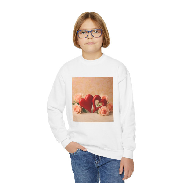 Eternal Love Blossoms - Youth Crewneck Sweatshirt