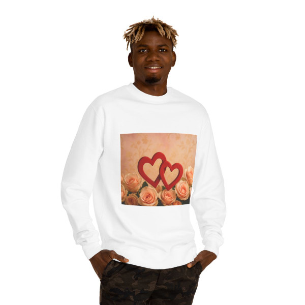 Eternal Love Blossoms - Unisex Crew Neck Sweatshirt
