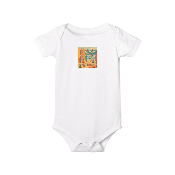 Retro Beach Party - Infant Jersey One Piece