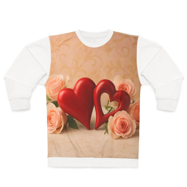 Eternal Love Blossoms - Unisex Sweatshirt (AOP)