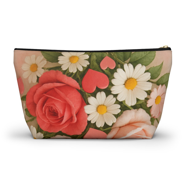 Love in Bloom - Accessory Pouch w T-bottom