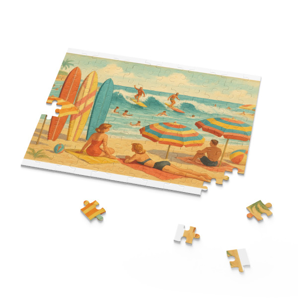 Retro Beach Party - Puzzle (120, 252, 500-Piece)