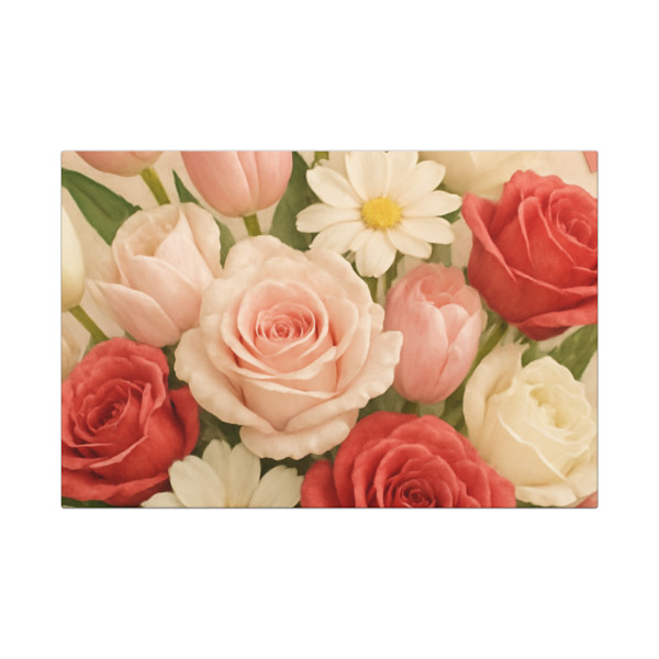 Love in Bloom - Canvas Art Wraps, 1.6"