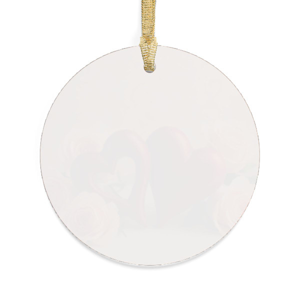 Eternal Love Blossoms - Acrylic Ornaments