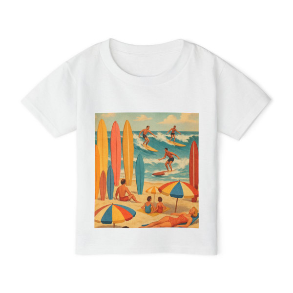 Retro Beach Party - Heavy Cotton™ Toddler T-shirt