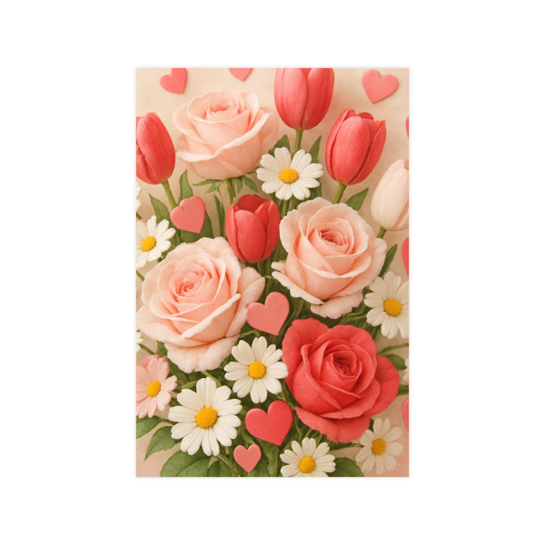 Love in Bloom - Vertical and Horizontal Matte Posters