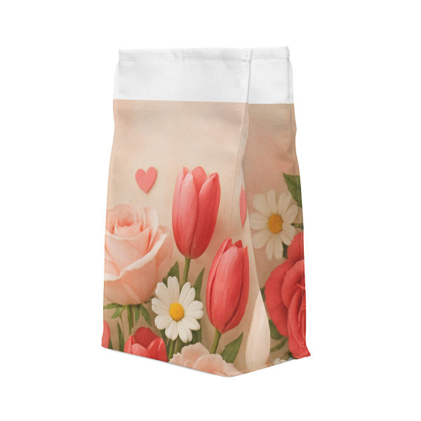 Love in Bloom - Polyester Lunch Bag