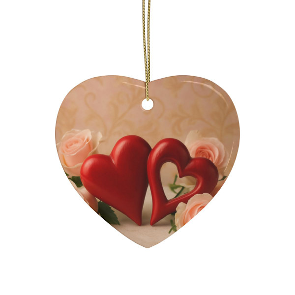 Eternal Love Blossoms - Ceramic Ornaments (1pcs, 5pcs, 10pcs, 20pcs)