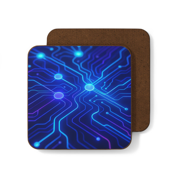 Cognitive Circuitry - Hardboard Back Coaster
